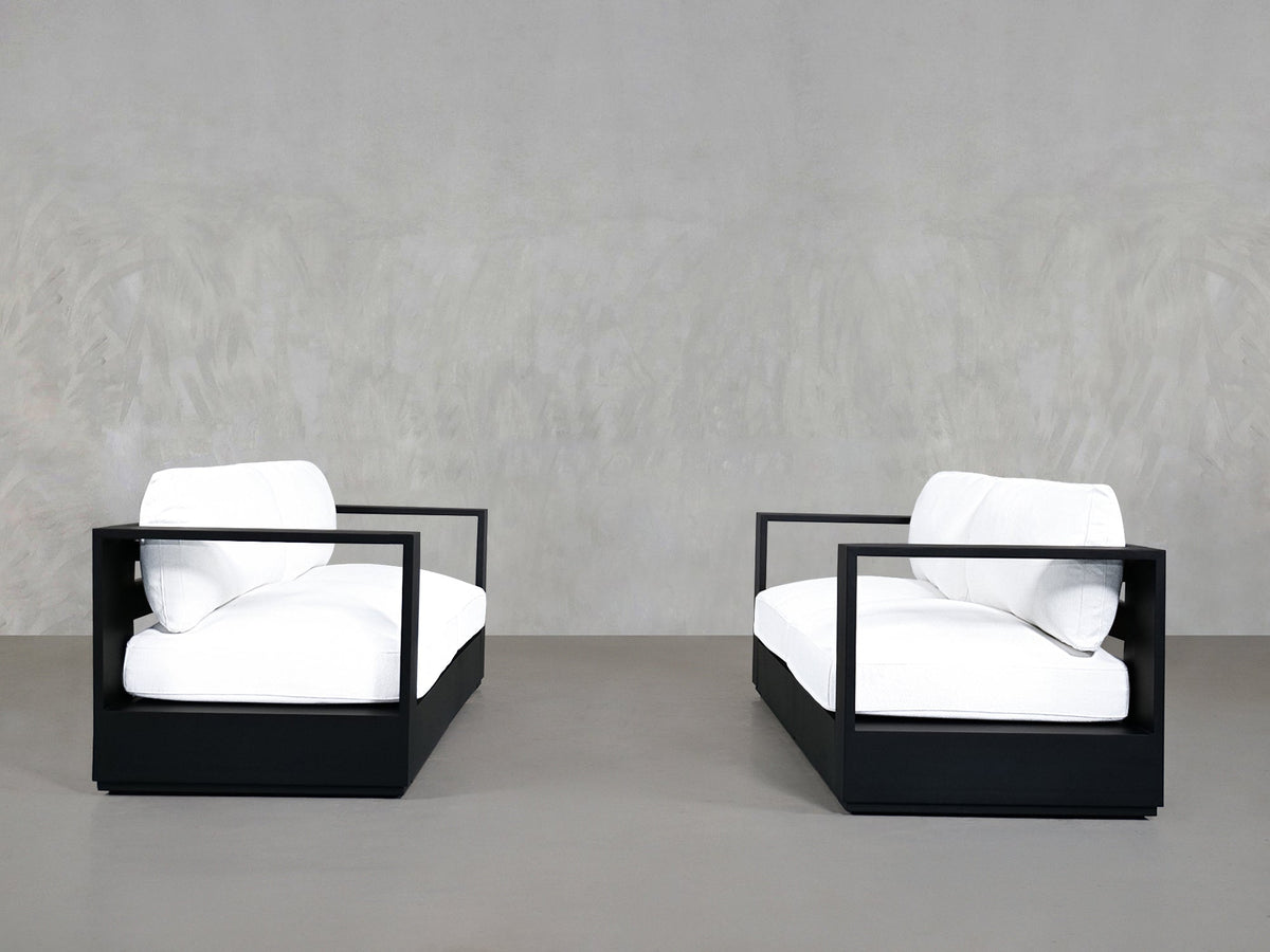 2 - 2 Sofa Set Aluminum Outdoor - 7th Avenue