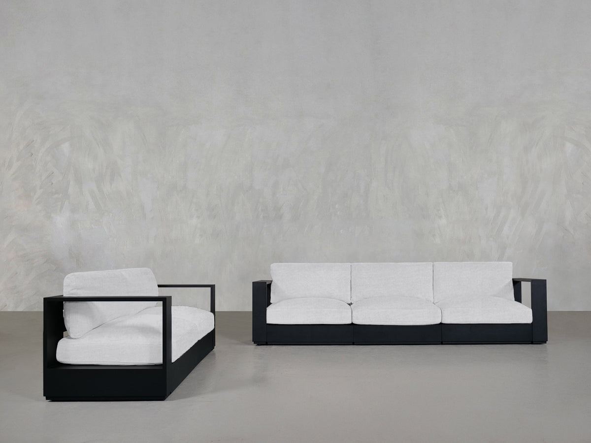 3 - 2 Sofa Set Aluminum Outdoor - 7th Avenue