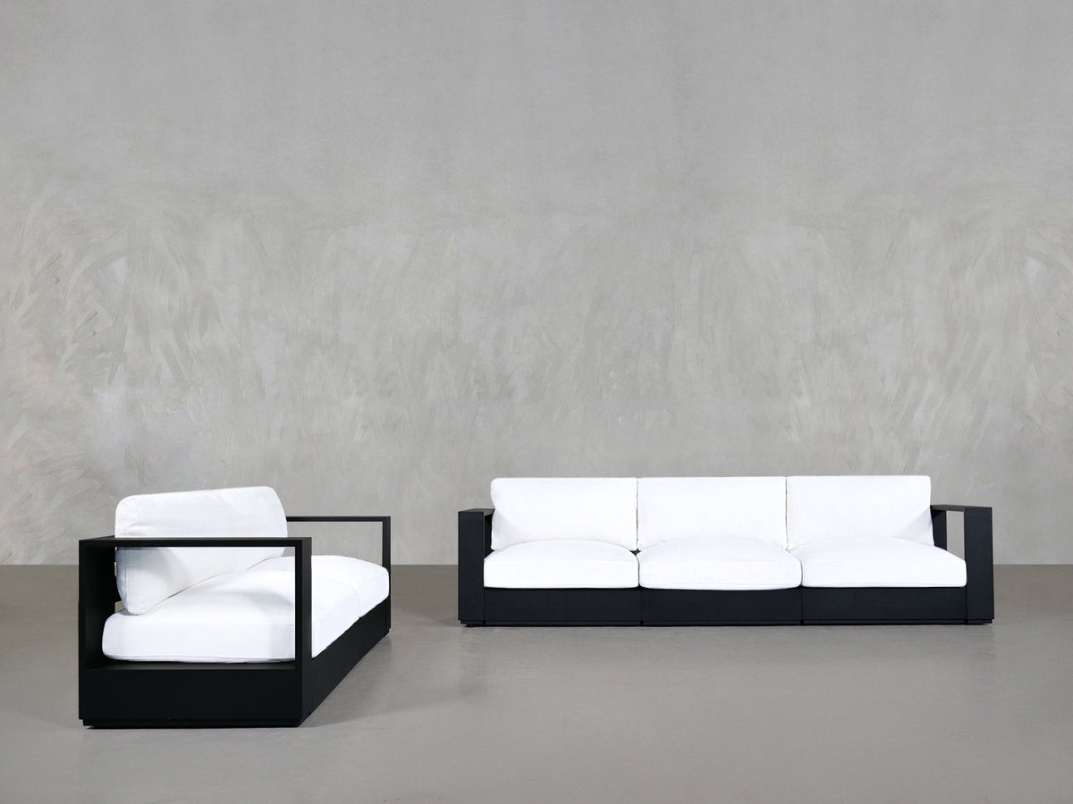 3 - 2 Sofa Set Aluminum Outdoor - 7th Avenue