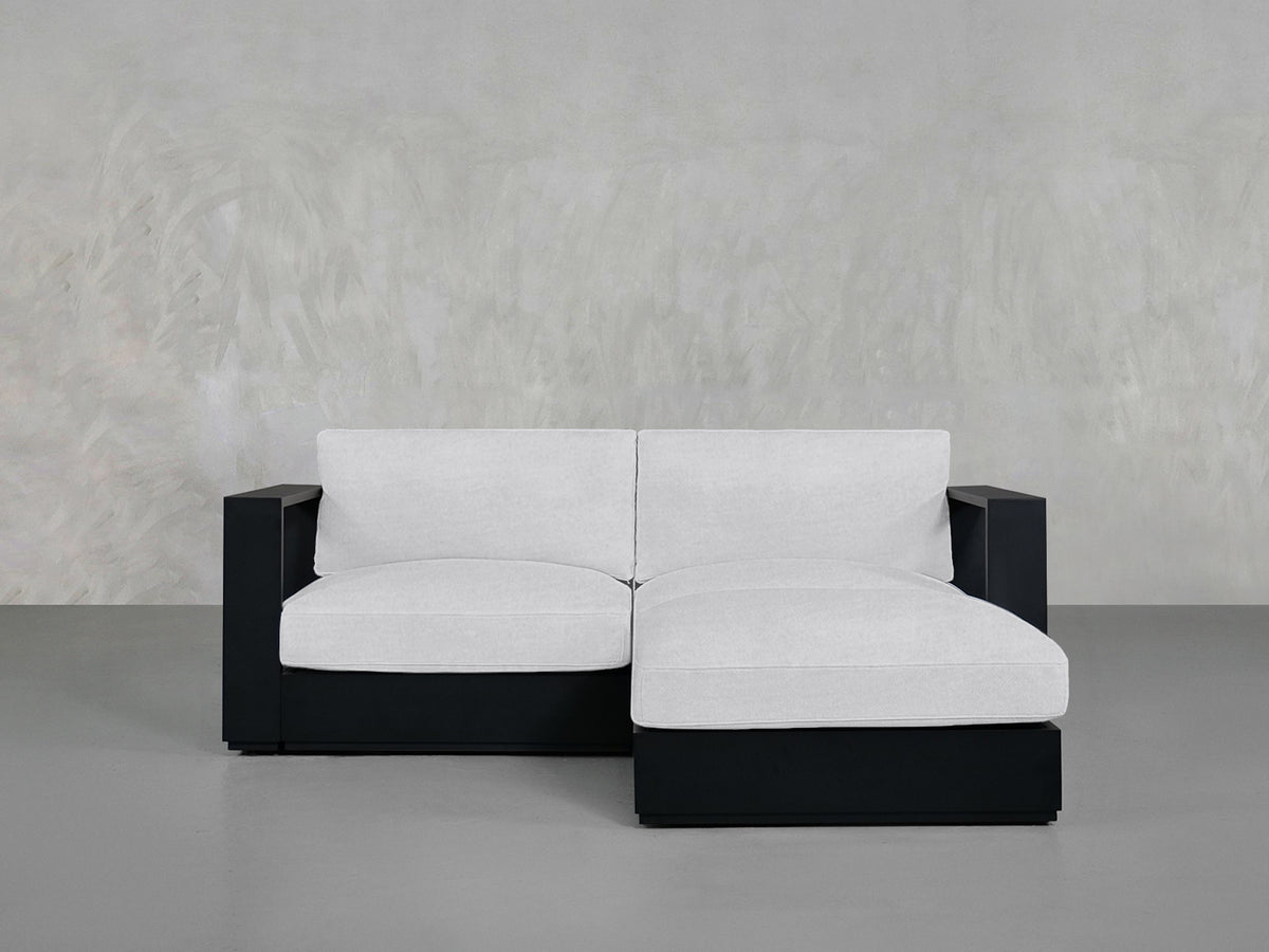 3-Seat Modular Chaise Sectional Aluminum Outdoor