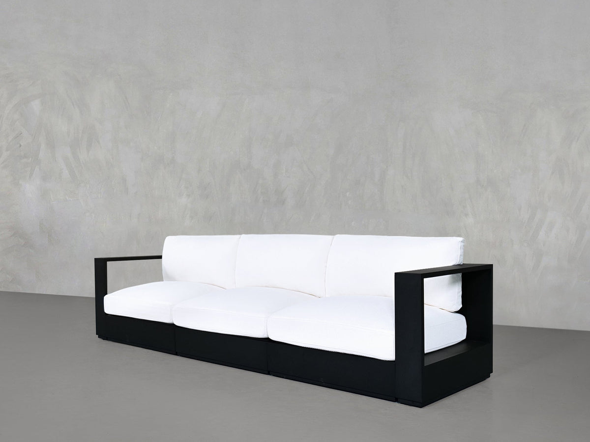 3 - Seat Modular Sofa Aluminum Outdoor - 7th Avenue