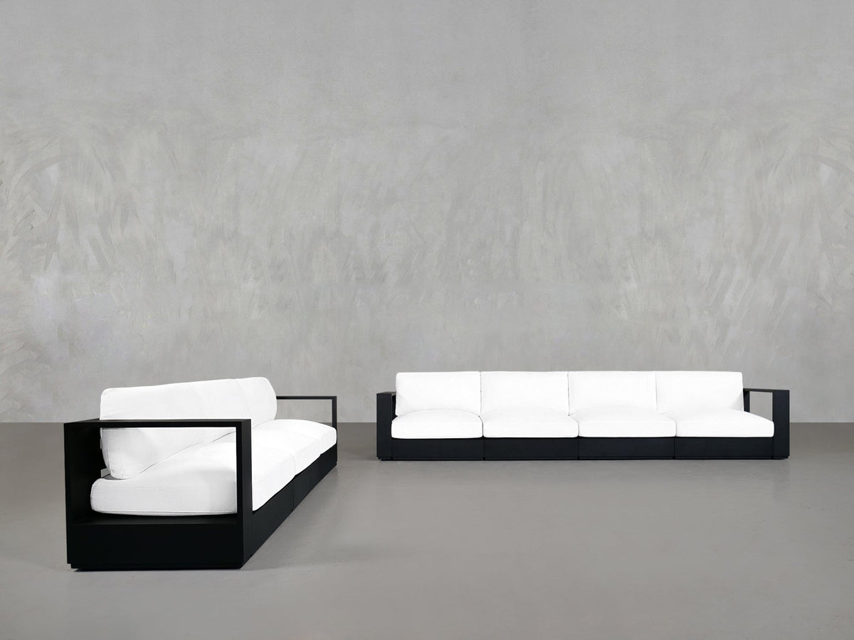 4 - 3 Sofa Set Aluminum Outdoor - 7th Avenue