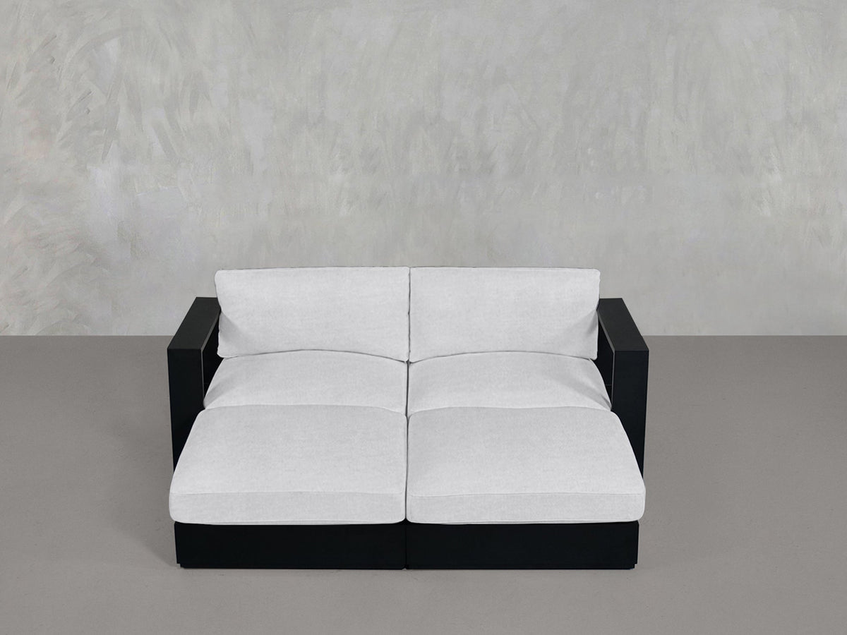 4 - Seat Modular Daybed Aluminum Outdoor - 7th Avenue