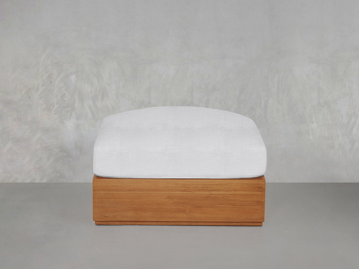 Ottoman Teak Outdoor - 7th Avenue