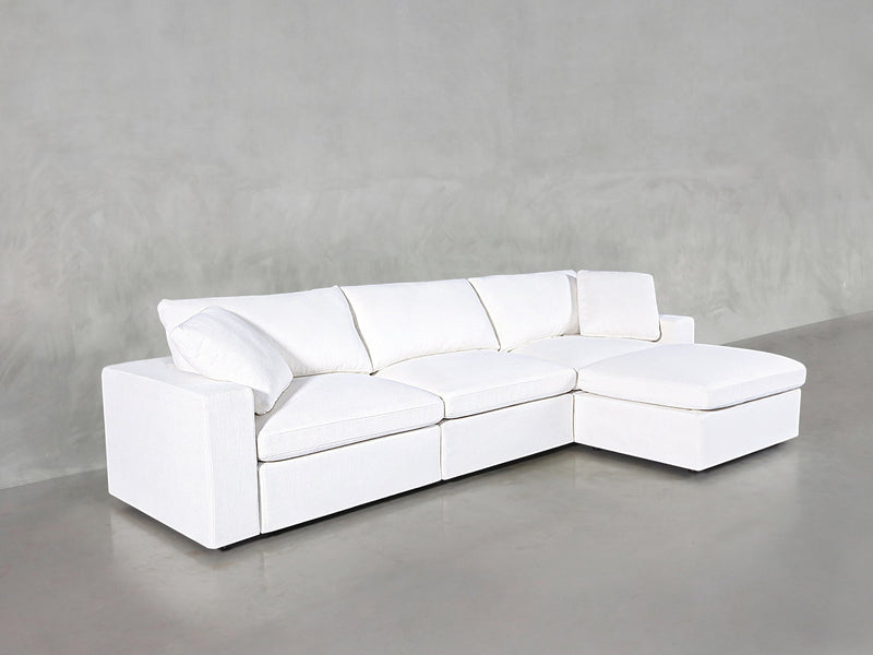 4-Seat Modular Chaise Sectional - 7th Avenue