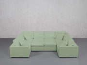 10-Seat Modular Closed Pit (Thin Arms) - 7th Avenue