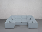10-Seat Modular Closed Pit (Thin Arms) - 7th Avenue