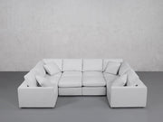 10-Seat Modular Closed Pit (Thin Arms) - 7th Avenue