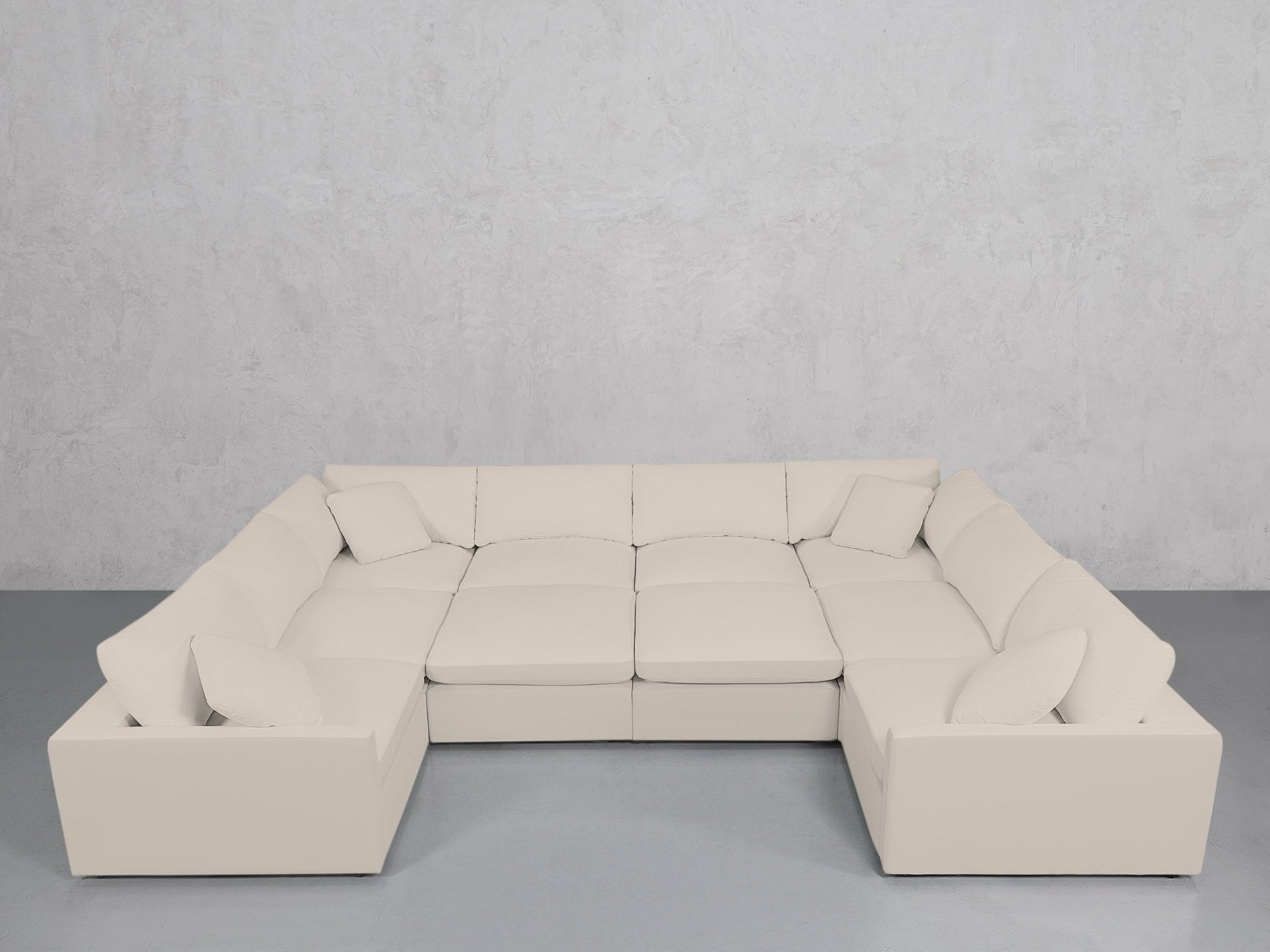 10-Seat Modular Closed Pit (Thin Arms) - 7th Avenue