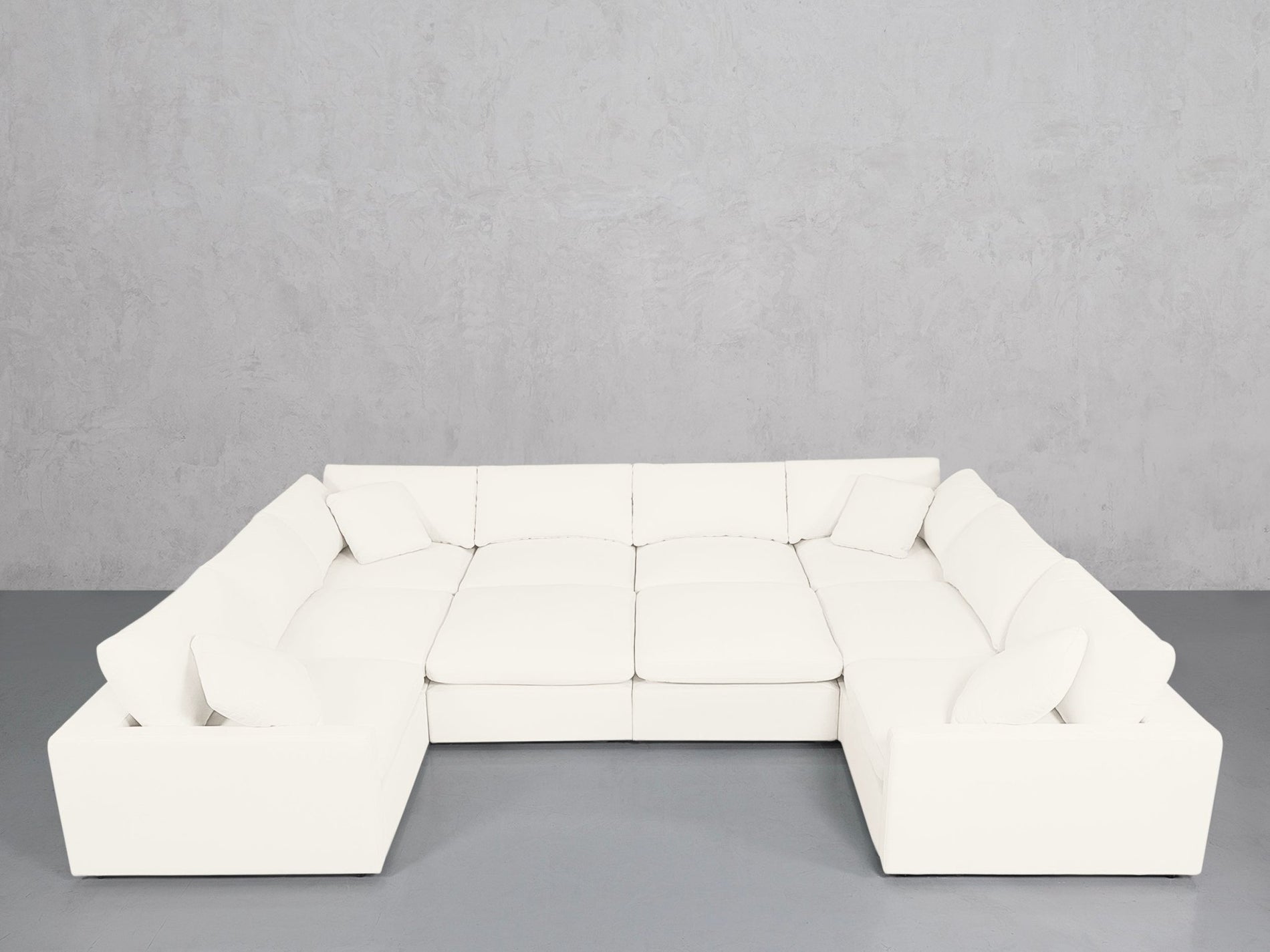 10-Seat Modular Closed Pit (Thin Arms) - 7th Avenue
