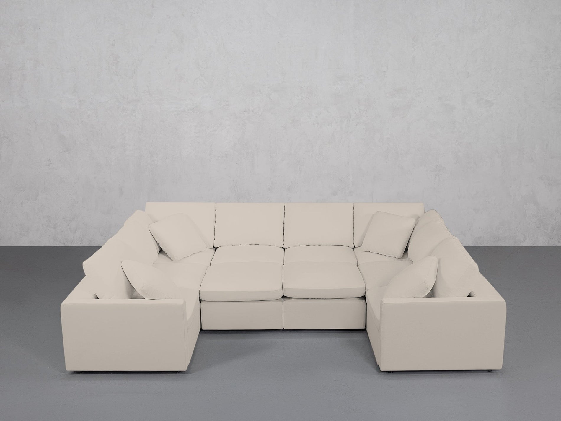 10-Seat Modular Closed Pit (Thin Arms) - 7th Avenue