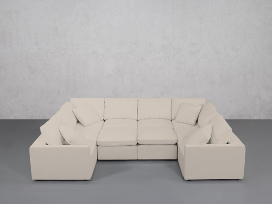 10-Seat Modular Closed Pit (Thin Arms) - 7th Avenue
