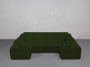 10-Seat Modular Closed Pit (Thin Arms) - 7th Avenue
