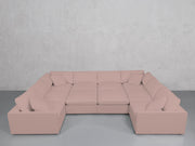 10-Seat Modular Closed Pit (Thin Arms) - 7th Avenue