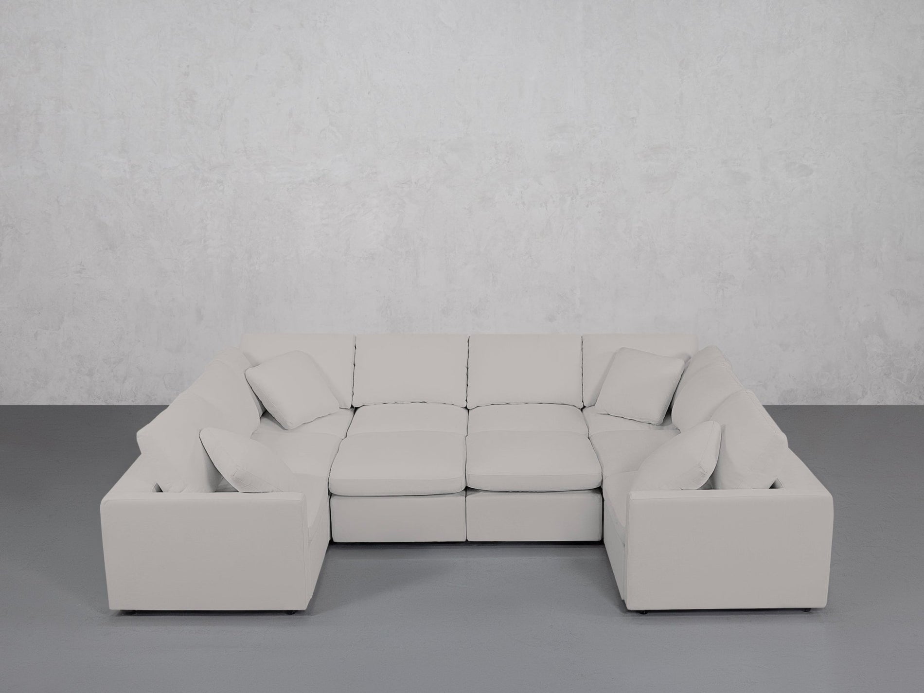 10-Seat Modular Closed Pit (Thin Arms) - 7th Avenue