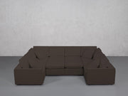 10-Seat Modular Closed Pit (Thin Arms) - 7th Avenue