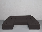 10-Seat Modular Closed Pit (Thin Arms) - 7th Avenue
