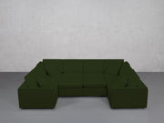 10-Seat Modular Closed Pit (Thin Arms) - 7th Avenue
