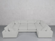 10-Seat Modular Closed Pit (Thin Arms) - 7th Avenue
