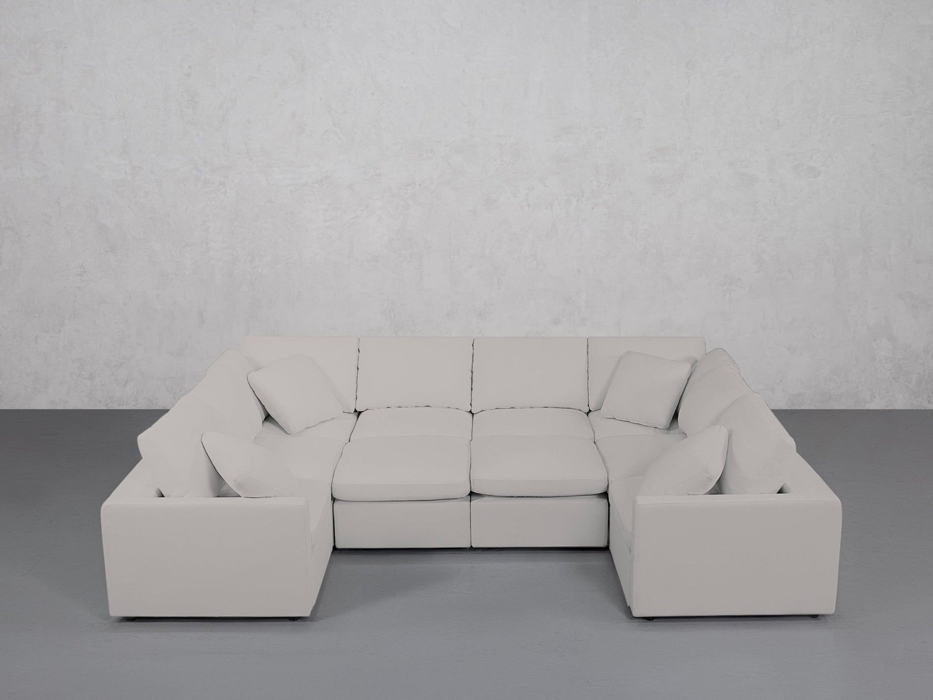10-Seat Modular Closed Pit (Thin Arms) - 7th Avenue