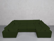 10-Seat Modular Closed Pit (Thin Arms) - 7th Avenue