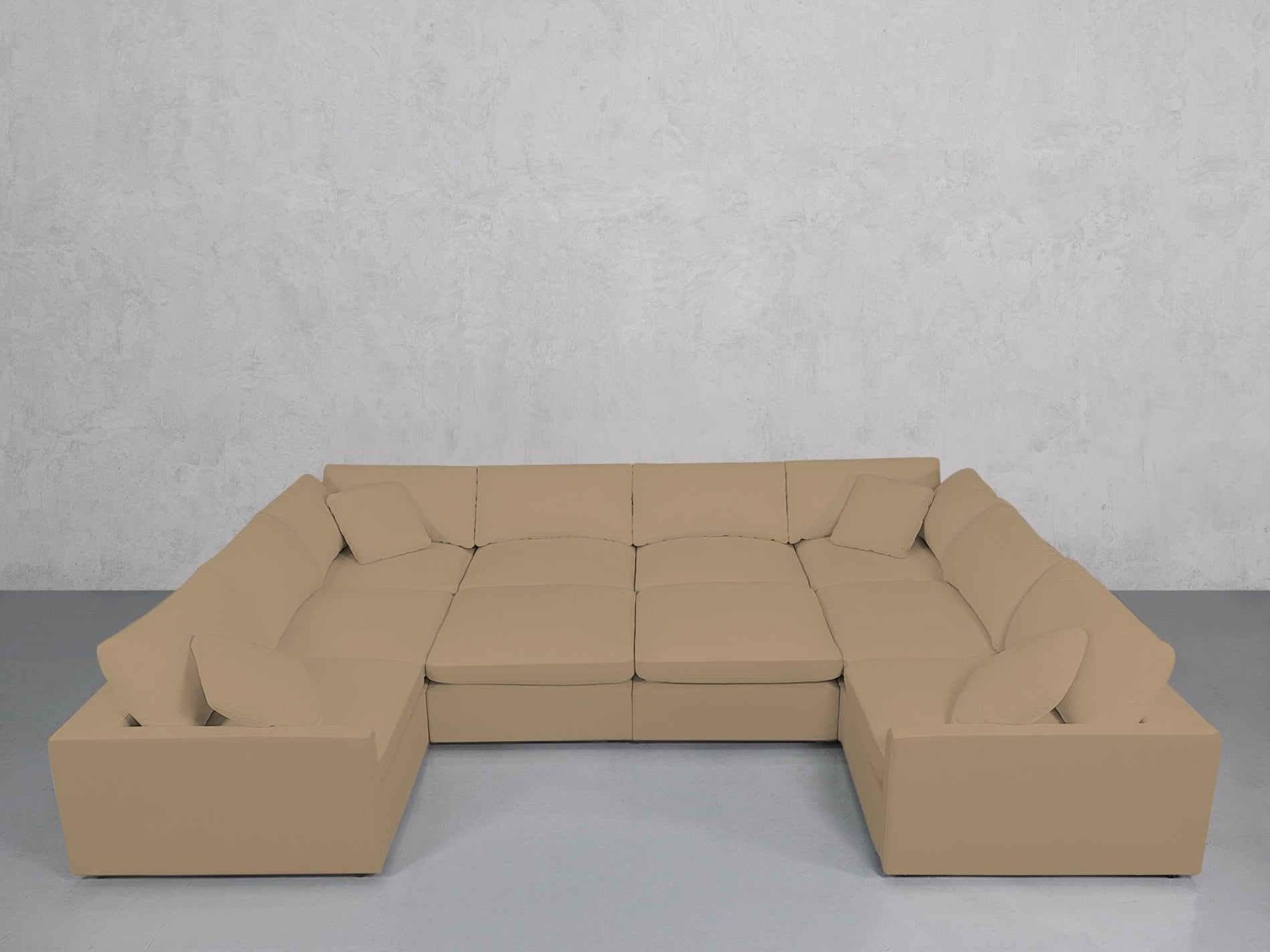10-Seat Modular Closed Pit (Thin Arms) - 7th Avenue
