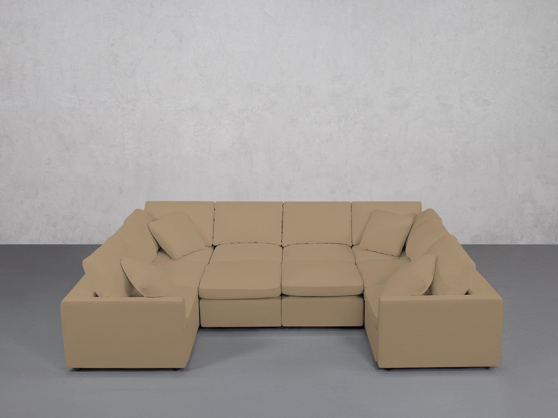 10-Seat Modular Closed Pit (Thin Arms) - 7th Avenue