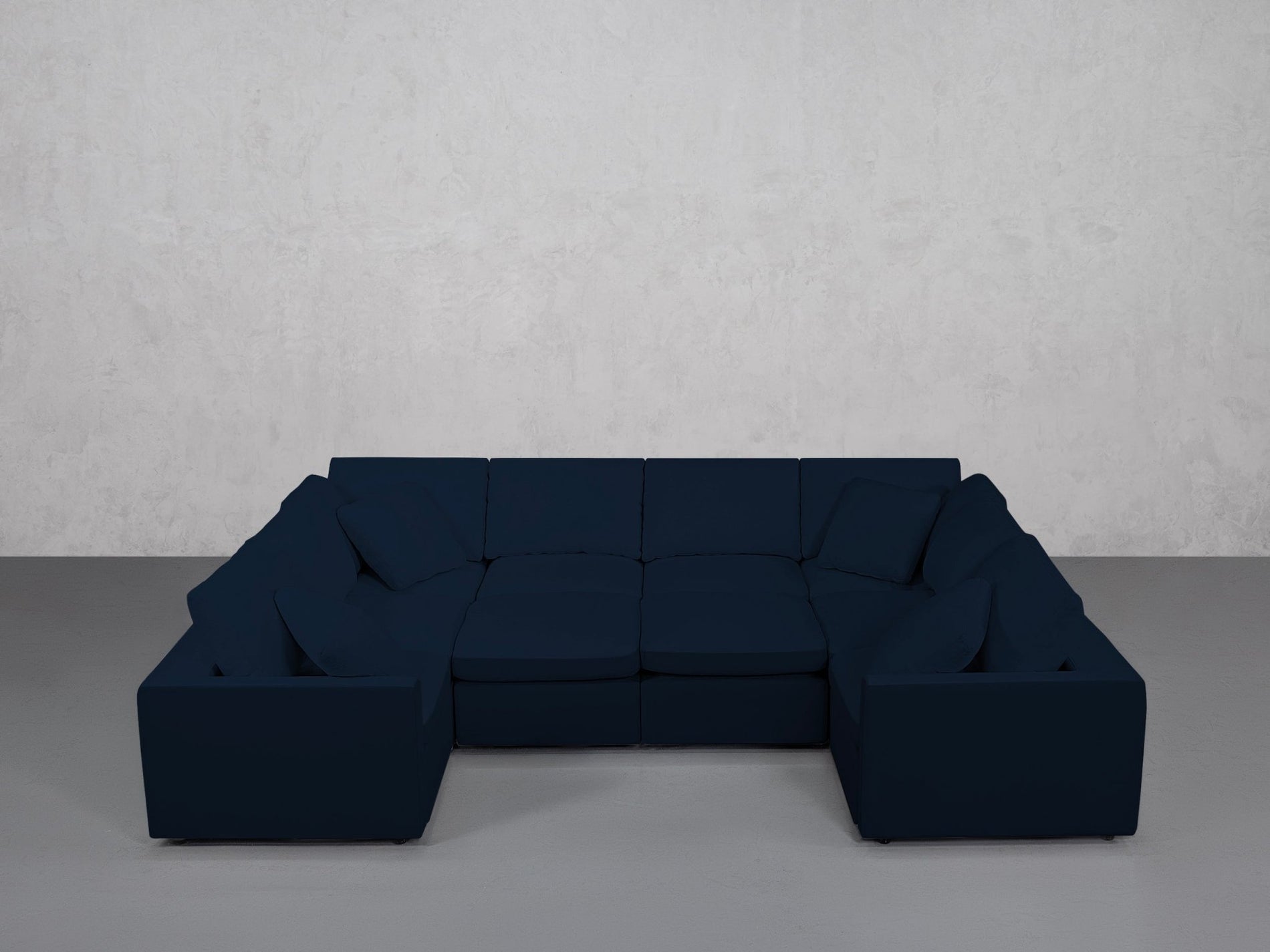 10-Seat Modular Closed Pit (Thin Arms) - 7th Avenue