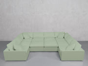 10-Seat Modular Closed Pit (Thin Arms) - 7th Avenue