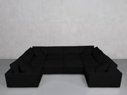 10-Seat Modular Closed Pit (Thin Arms) - 7th Avenue
