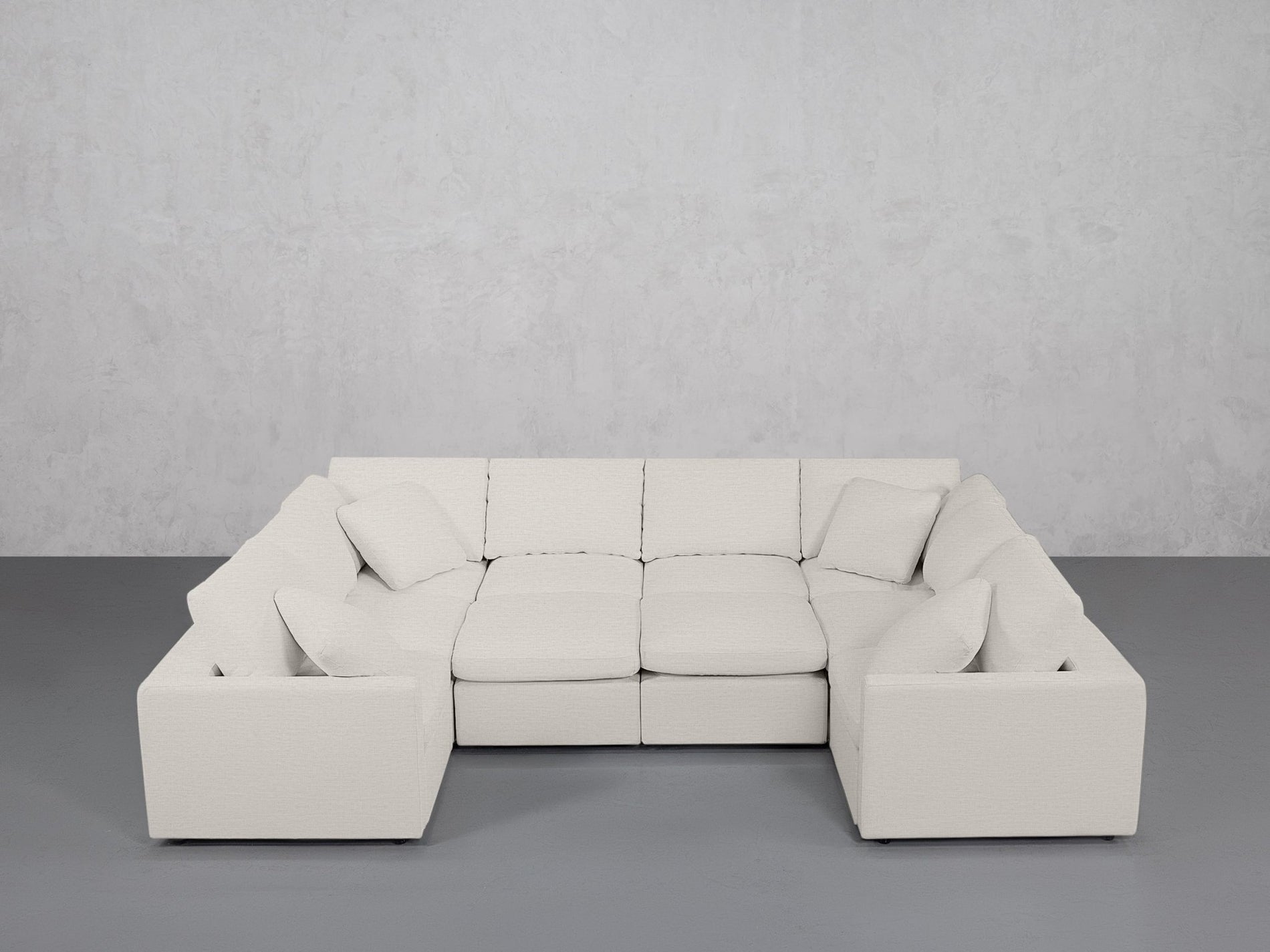 10-Seat Modular Closed Pit (Thin Arms) - 7th Avenue