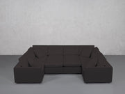 10-Seat Modular Closed Pit (Thin Arms) - 7th Avenue