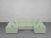 10-Seat Modular Closed Pit (Thin Arms) - 7th Avenue