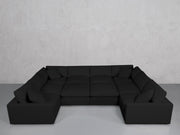 10-Seat Modular Closed Pit (Thin Arms) - 7th Avenue