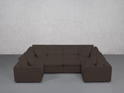 10-Seat Modular Closed Pit (Thin Arms) - 7th Avenue