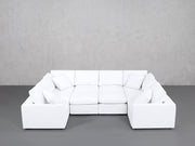 10-Seat Modular Closed Pit (Thin Arms) - 7th Avenue