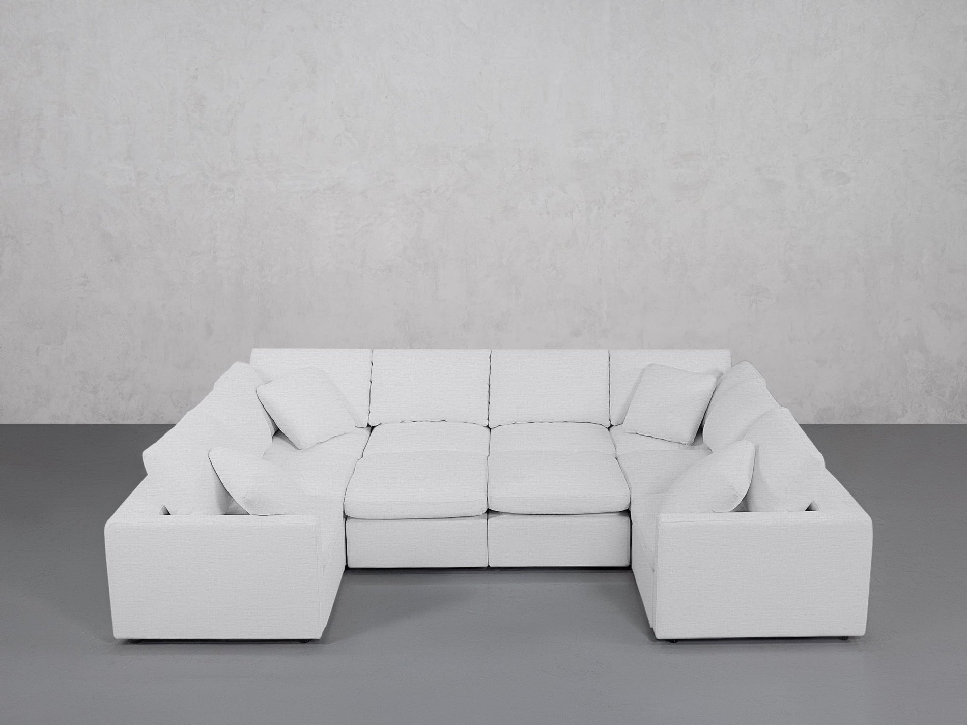 10-Seat Modular Closed Pit (Thin Arms) - 7th Avenue