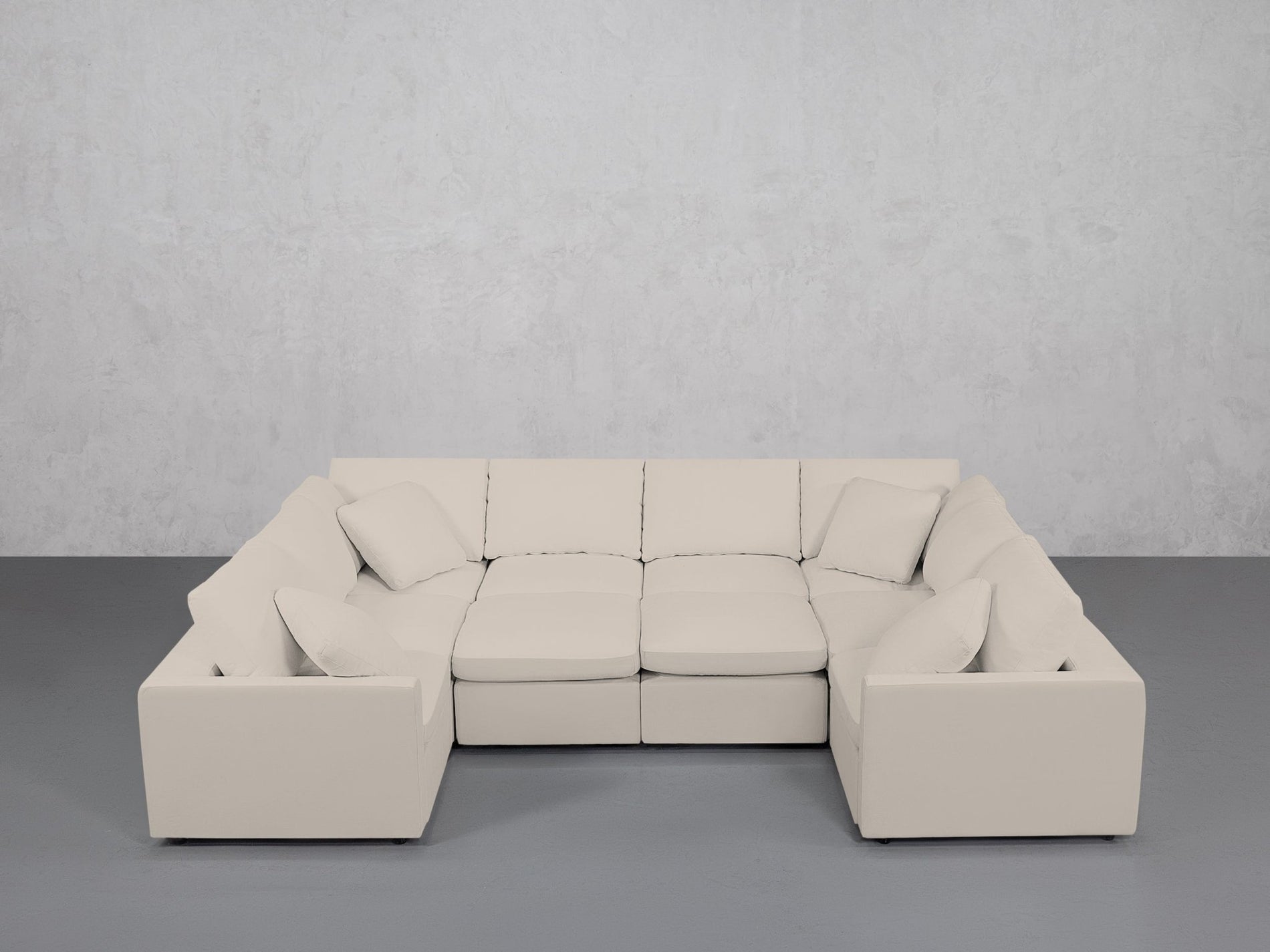 10-Seat Modular Closed Pit (Thin Arms) - 7th Avenue
