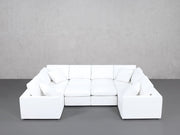 10-Seat Modular Closed Pit (Thin Arms) - 7th Avenue
