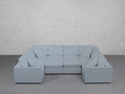 10-Seat Modular Closed Pit (Thin Arms) - 7th Avenue