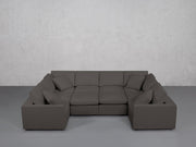 10-Seat Modular Closed Pit (Thin Arms) - 7th Avenue