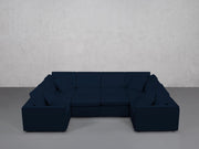 10-Seat Modular Closed Pit (Thin Arms) - 7th Avenue