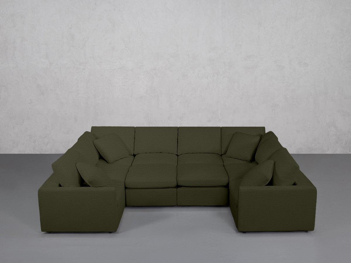 10-Seat Modular Closed Pit (Thin Arms)