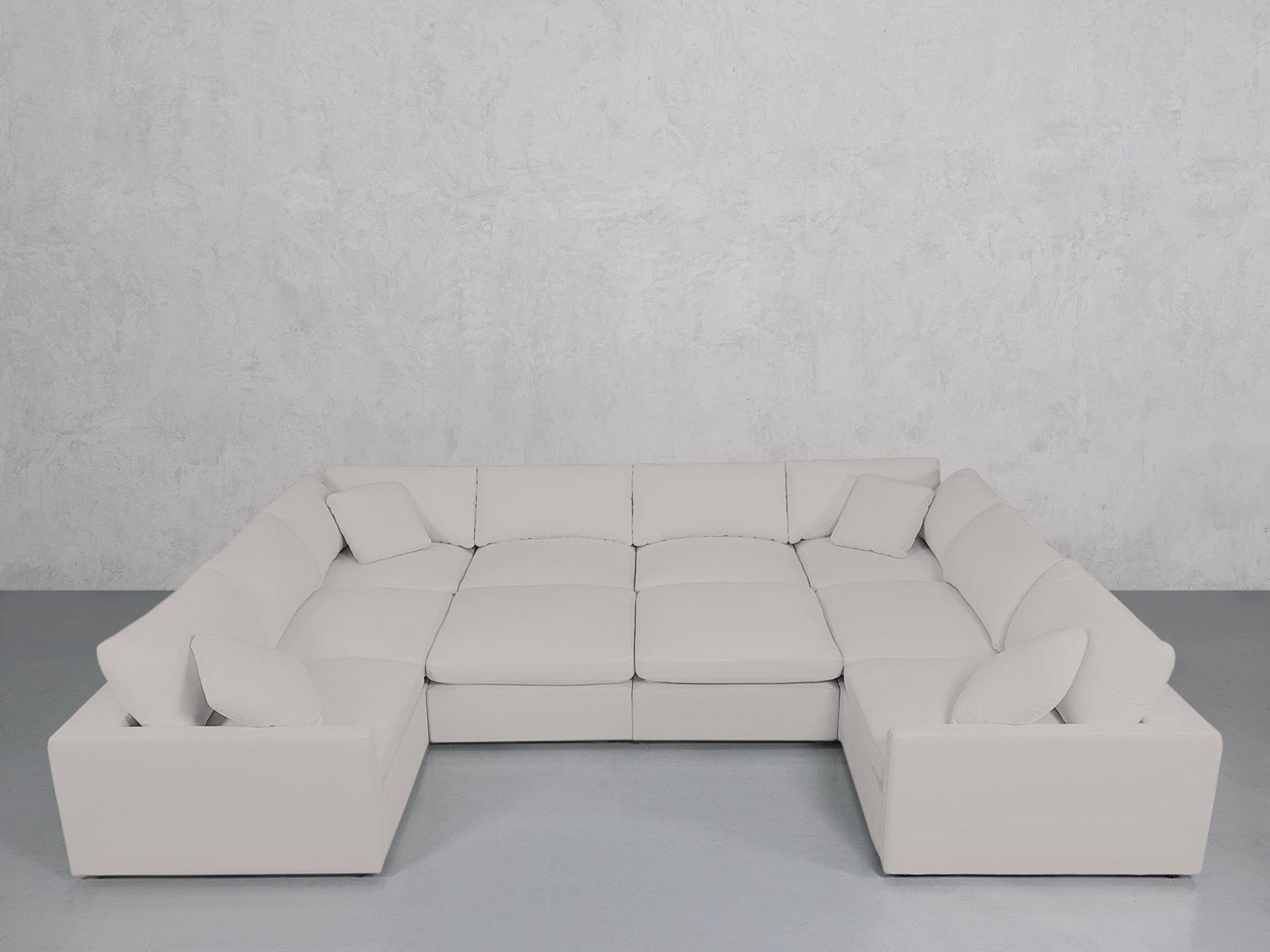 10-Seat Modular Closed Pit (Thin Arms) - 7th Avenue