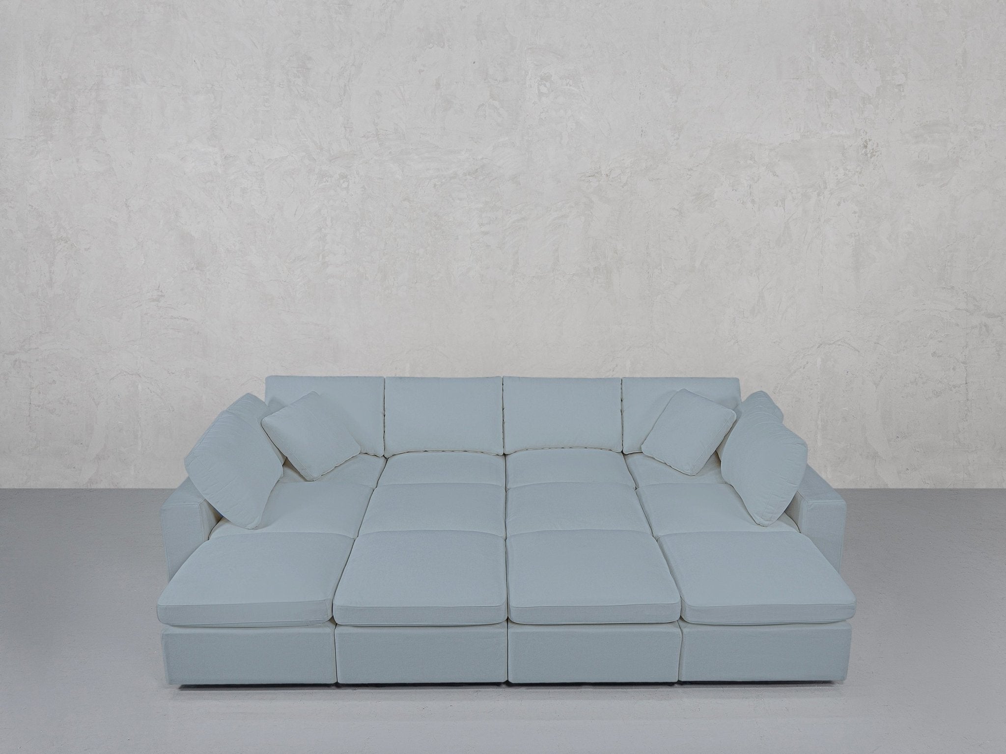 12 - Seat Deep Modular Daybed - 7th Avenue