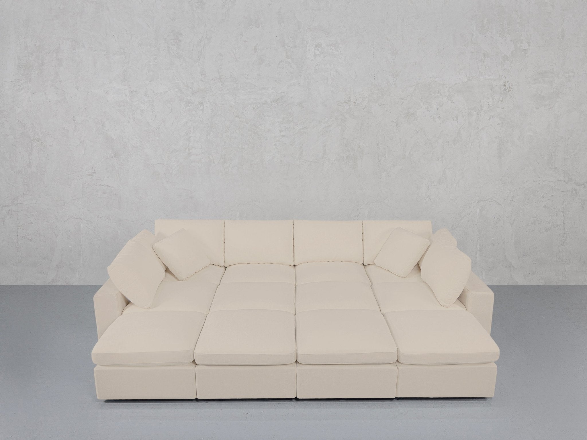 12 - Seat Deep Modular Daybed - 7th Avenue