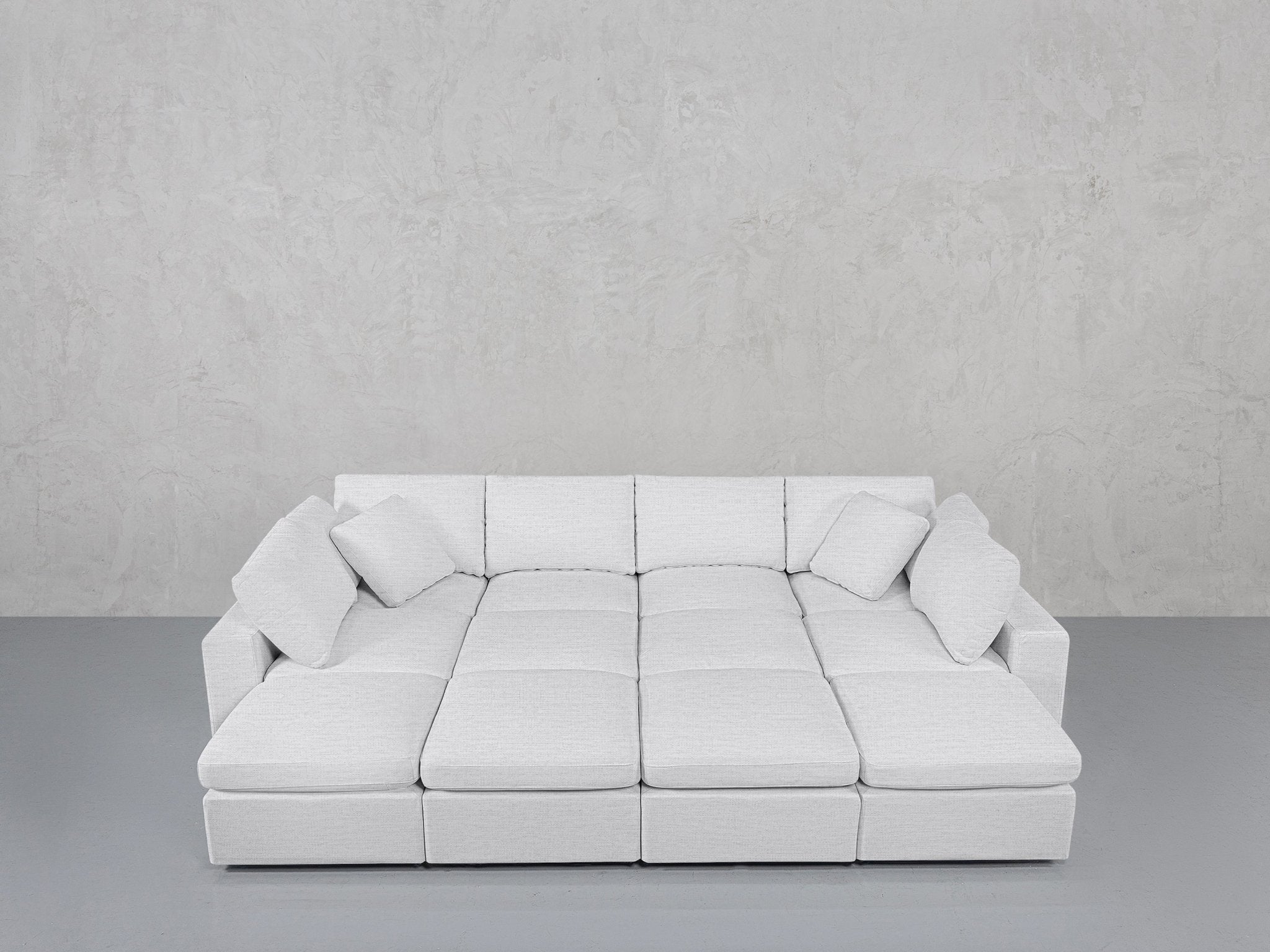 12 - Seat Deep Modular Daybed - 7th Avenue