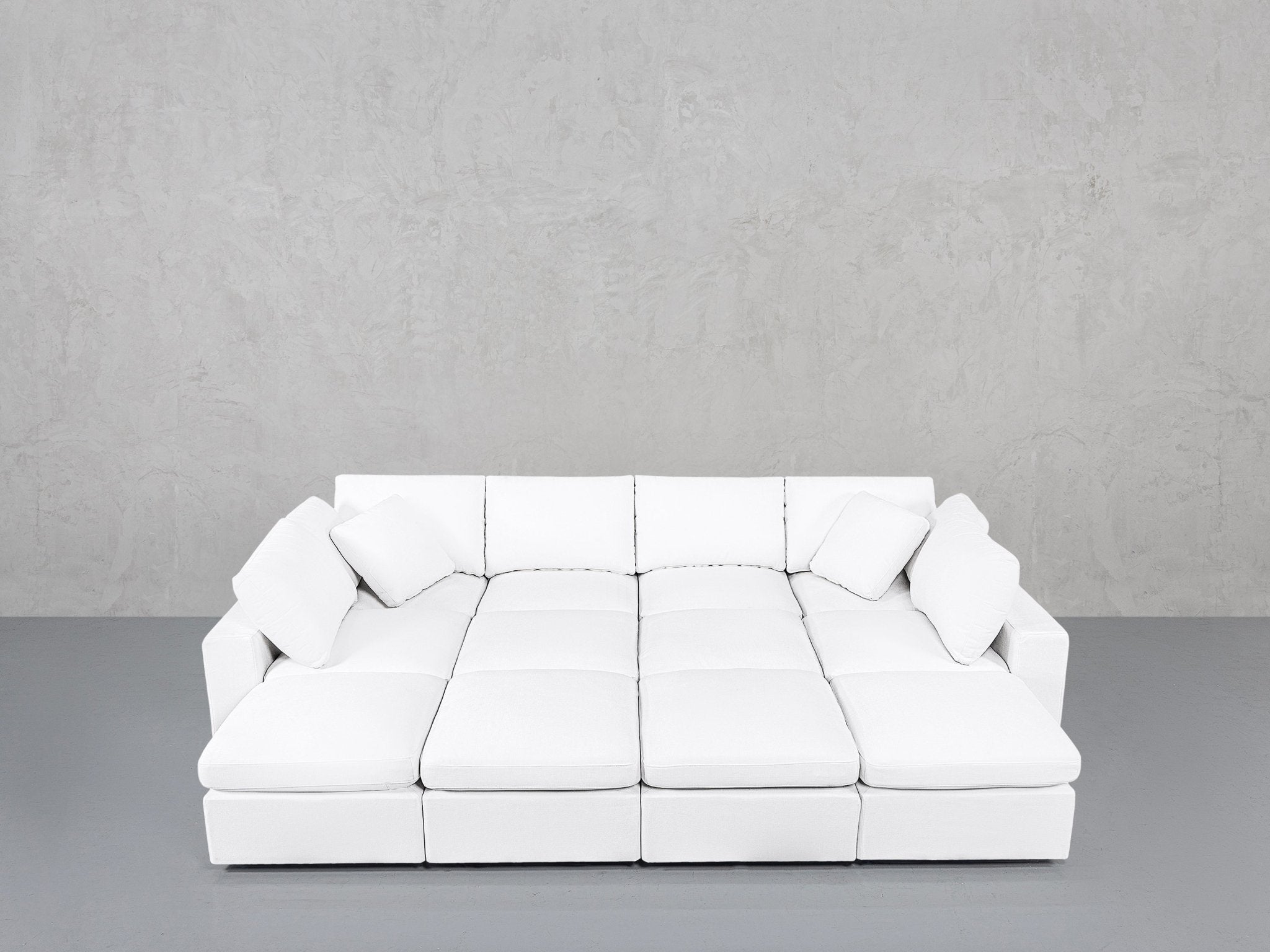 12 - Seat Deep Modular Daybed - 7th Avenue