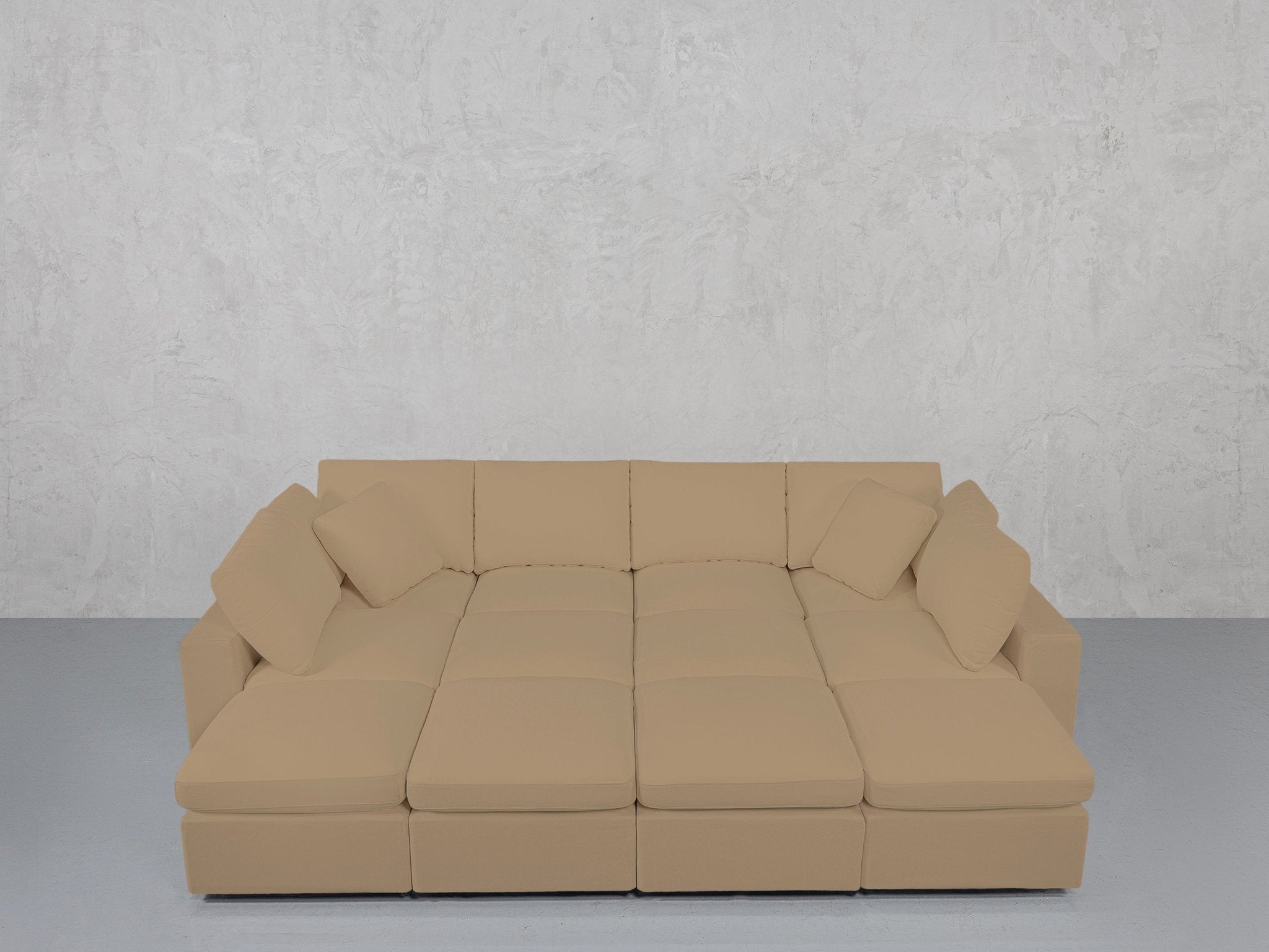 12 - Seat Deep Modular Daybed - 7th Avenue