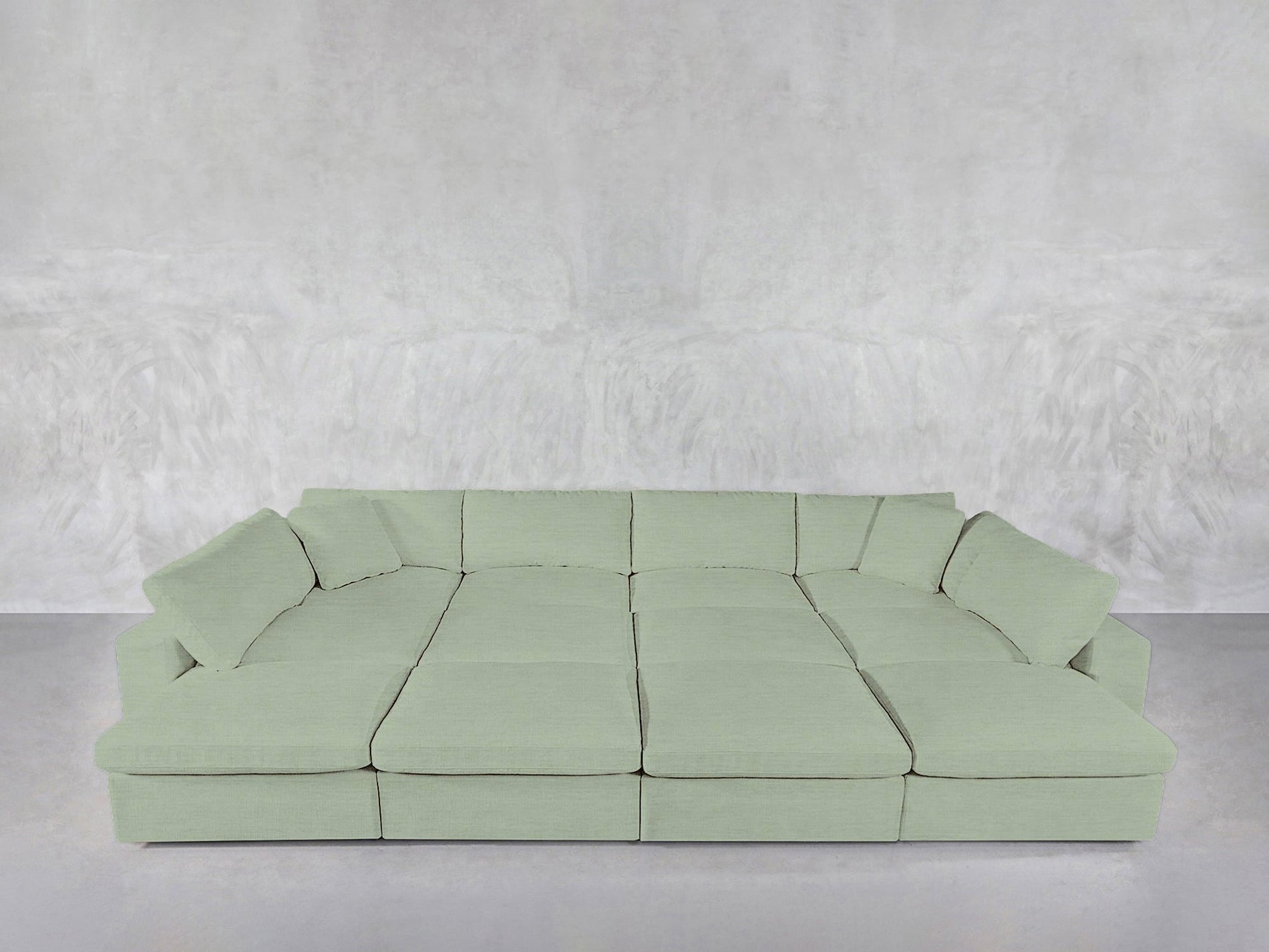 12-Seat Deep Modular Daybed - 7th Avenue